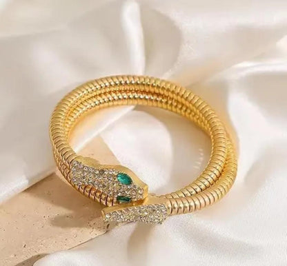 Adjustable Serpent Wrap Bracelet