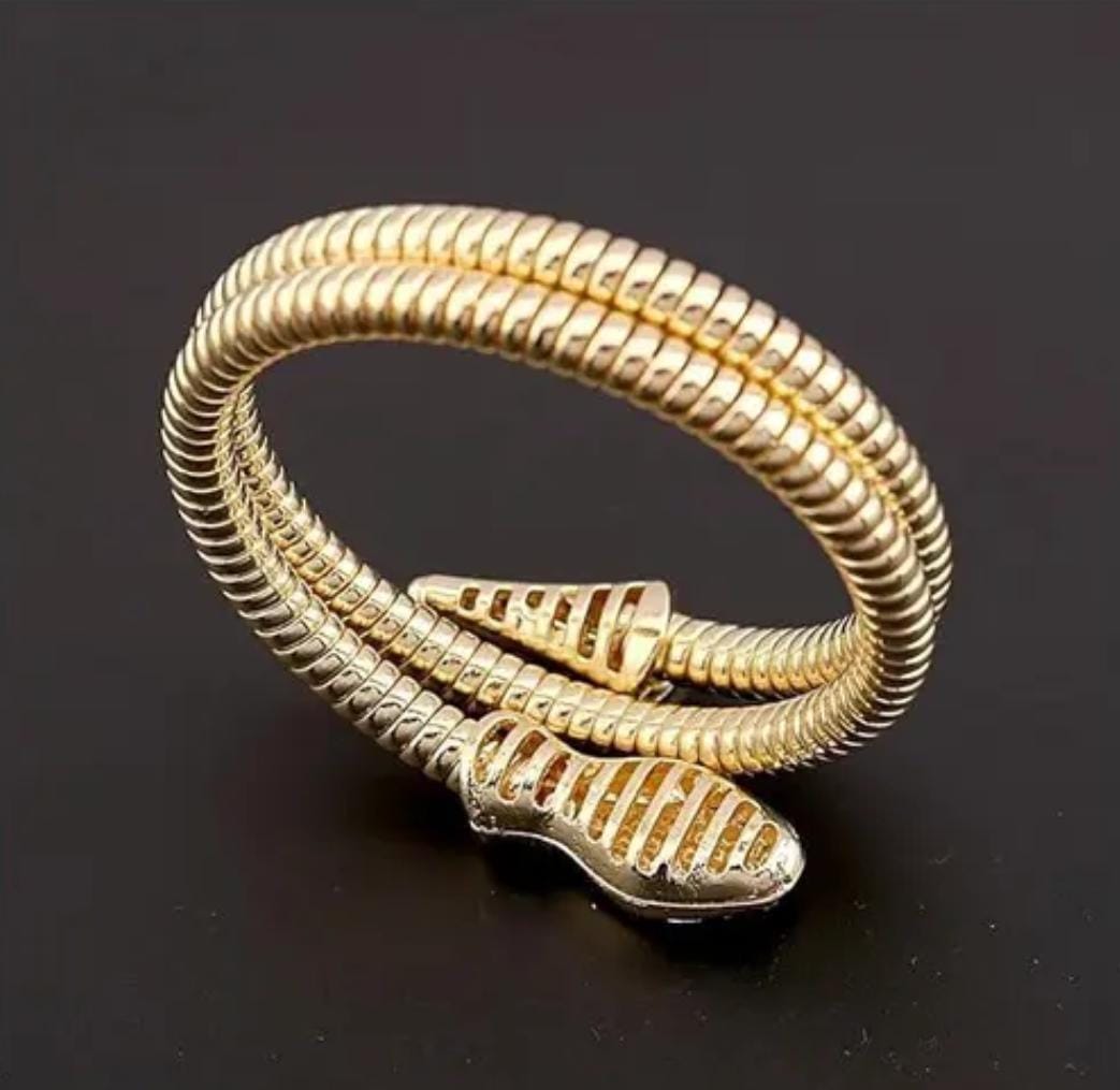 Adjustable Serpent Wrap Bracelet